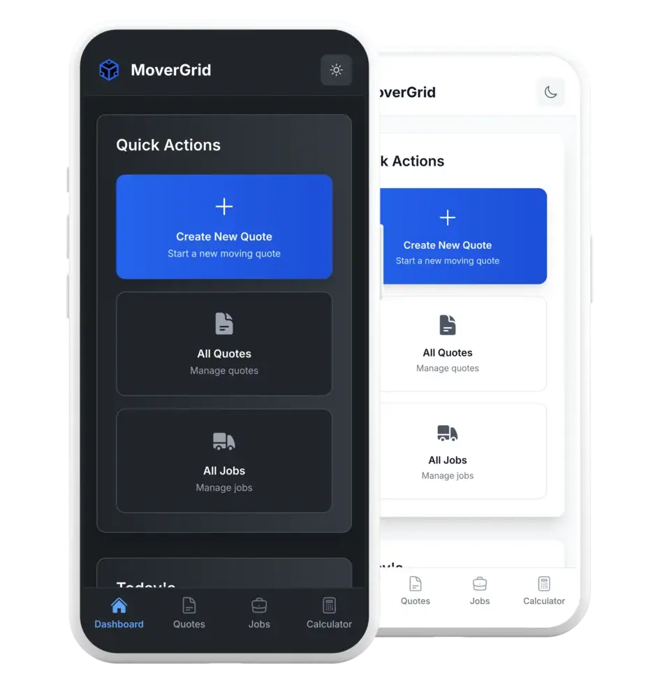 MoverGrid Mobile App